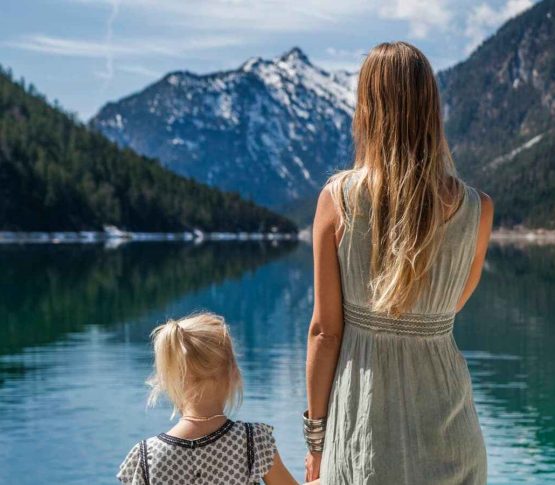 mother and daughter